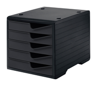 Schubladenbox styroswingbox schwarz / schwarz