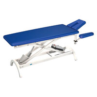 HWK Therapieliege Impuls Massageliege Massagebank Praxisliege Akku 4-tlg., 65 cm, Blau