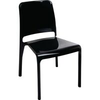 Stackable polycarbonate designer visitor chair - set of 4 chairs