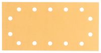 Schleifblatt C470, 115 x 230 mm, 40, 14 Löcher, Klett, 10er-Pack