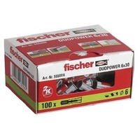 Taco Duopower 6 X 30 Caja 100 U Fischer