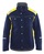 Winterjacke marineblau/gelb