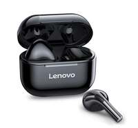 LENOVO LIVEPODS LP40 bluetooth fülhallgató SZTEREO (v5.0, TWS, mikrofon, zajszűrő + töltőtok) FEKETE (LP40_B)