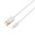 AVAX CB104W PURE 2.1A 1m USB A-Lightning kábel Fehér