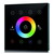 AC-Funk Touchpanel 4 ZONEN, RGBW, Glas schwarz, statisch, IP20