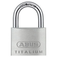 ABUS 56206 64TI/50mm TITALIUM™ Padlock Keyed Alike KA6512