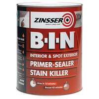 Zinsser ZN7020001E1 B.I.N® Primer & Sealer Stain Killer Paint 500ml