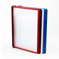 Wall Display / Flip Display System / Board System / Price List Holder "EasyMount QuickLoad" | assorted colours