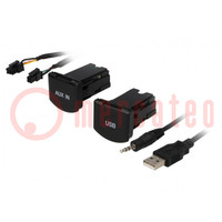 Adapter USB/AUX; VW; VW Polo 2014->