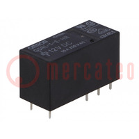 Relay: electromagnetic; SPDT; Ucoil: 12VDC; Icontacts max: 16A