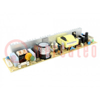Power supply: switched-mode; open; 75W; 127÷370VDC; 90÷264VAC