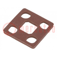 Flat gasket; NBR caoutchouc