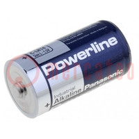 Batterie: alkalisch; 1,5V; C; nicht aufladbar