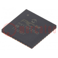 IC: PIC microcontroller; 256kB; 2.5÷3.6VDC; SMD; QFN44; PIC32