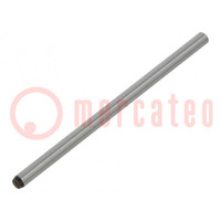 Cylindrical stud; hardened steel; BN 858; Ø: 2mm; L: 40mm; DIN 6325