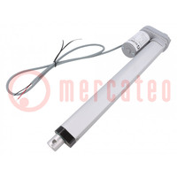 Motor: DC; 12VDC; 7A; 5: 1; 254mm; Features: linear actuator; IP65