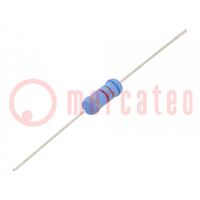 Resistor: metal oxide; 6.8kΩ; 2W; ±5%; Ø5x12mm; -55÷155°C