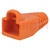 Protezione per spina RJ45; 6mm; arancione