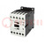 Contactor: 3-pole; NO x3; Auxiliary contacts: NO; 400VAC; 9A; DILM9