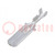 Terminal: flat; 6.3mm; 0.8mm; male; 0.3÷0.9mm2; crimped; for cable