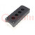 Enclosure: for remote controller; IP66; X: 68mm; Y: 128mm; Z: 53mm