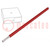Cordon; ÖLFLEX® WIRE MS 2.1; corde; Cu; 2,5mm2; PVC; rouge; 100m
