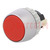 Commutateur: bouton-poussoir; 22mm; Pos.stab: 1; rouge; IP65; plat