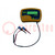 Tester: componenti elettronici; LCD; Prec.di misurazione R: ±1Ω