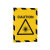 DURAFRAME Security A4, Inforahmen, selbstklebend, 1 VE = 2, schwarz/gelb