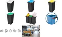 CEP Mülltrennungsbehälter Touch & Lift, 45 Liter, gelb (52535533)