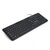 Powerton WPK102, klawiatura Slim US, klasyczna, przewodowa (USB), czarna, cicha