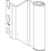 Produktbild zu MACO sarokpánt DTuni 4/18-13 és 12/18-13 mm, 160 kg, ezüst (202535)