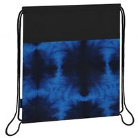 Worek na buty Starpak Tie Dye, 45x35.5cm, niebieski