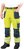 Spodnie odblaskowe do pasa Leber&Hollman Formen, rozmiar 52, żółto-granatowy