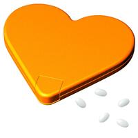 Artikelbild Distributeur de pastilles de menthe "Coeur", standard-orange