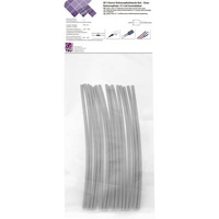 ASSORTIMENT DE GAINES THERMORÉTRACTABLES 3:1 TRU COMPONENTS GRIS Ø AVANT RETREINT: 1.50 MM 15 PC(S)