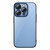 BASEUS GLITTER TRANSPARENTE CASE AND TEMPERED GLASS SET FOR IPHONE 14 PRO (AZUL)
