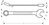 BAHCO 11M-24 - CLE MIXTE COUDEE LONGUE 11M-24