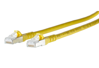 Patchkabel Cat.6A AWG 26 1,0 m gelb