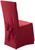 Stuhlhusse Homero mit 1 Schleife; 40x44x95 cm (BxLxH); burgund