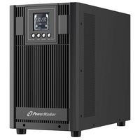 PowerWalker VFI 3000 AT UK szünetmentes tápegység (UPS) Dupla konverziós (online) 3 kVA 2700 W 3 AC kimenet(ek)