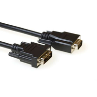 ACT AK3850 adaptador de cable de vídeo 2 m DVI-A VGA (D-Sub) Negro