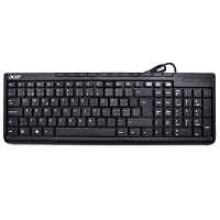 Acer KB.USB0B.347 Tastatur USB QWERTZ CHE Schwarz
