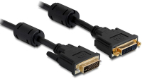 DeLOCK 5m DVI-I DVI kabel Zwart