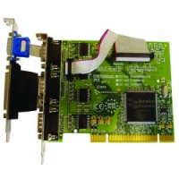 Brainboxes UC-414 interfacekaart/-adapter Intern Parallel, Serie