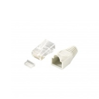Equip 121175 kabel-connector RJ-45 Transparant, Wit