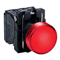 Schneider Electric XB5AVB4 allarme con indicatore di luce 24 V Rosso