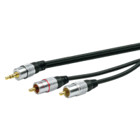 Schwaiger TFS2215HQ 533 audio kabel 1,5 m 3.5mm Zwart