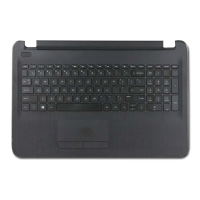 HP Top cover with keyboard