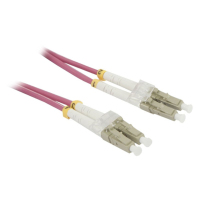 Synergy 21 15m OM4 LC - LC InfiniBand/fibre optic cable Purple